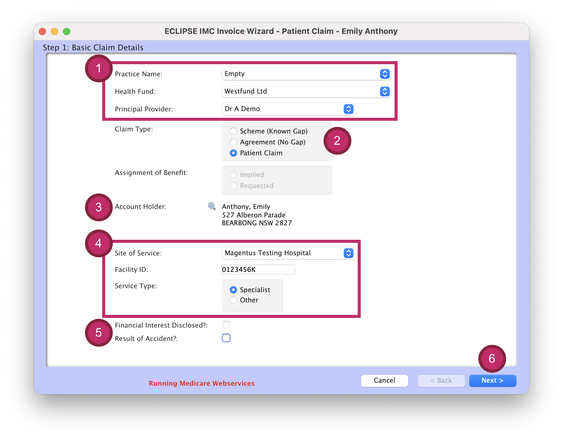 Creating ECLIPSE Patient Claims | Genie Support
