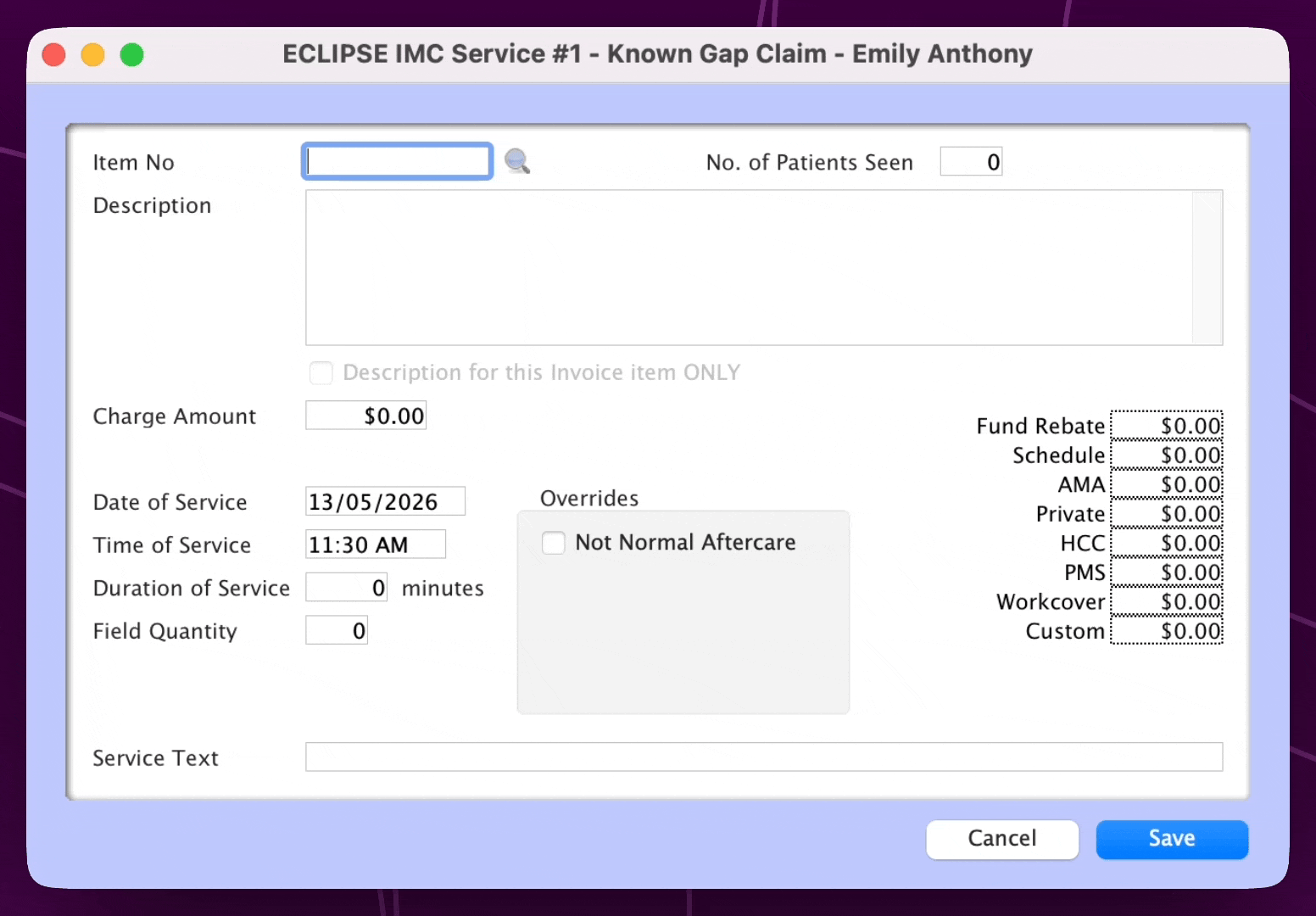 Creating ECLIPSE Patient Claims | Genie Support