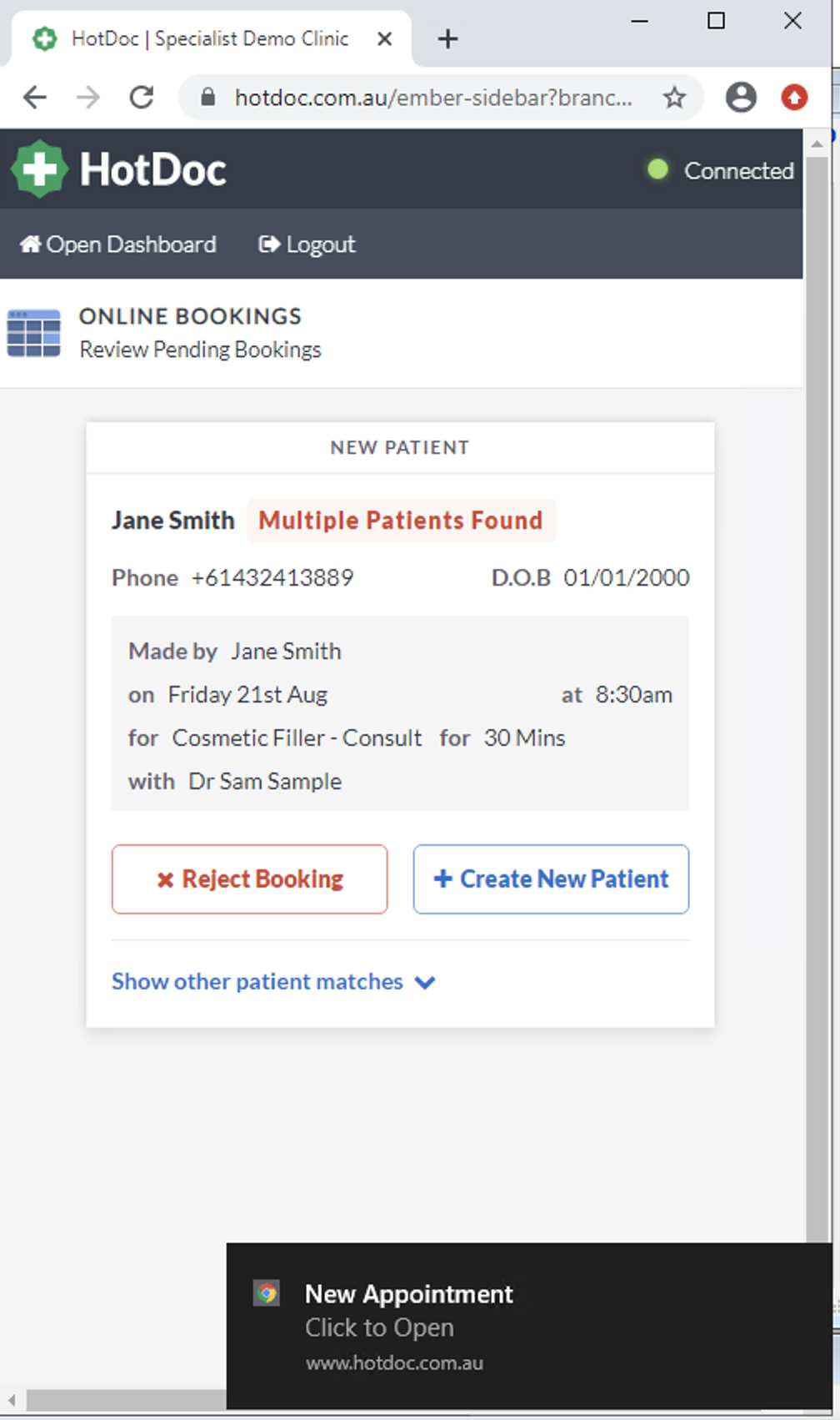 Configuring your HotDoc Sidebar